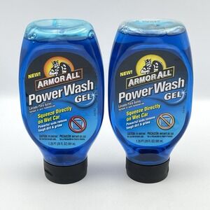Vintage 2004 Armor All Power Wash Gel 20 Oz Car Wash Lot of 2 New Sealed